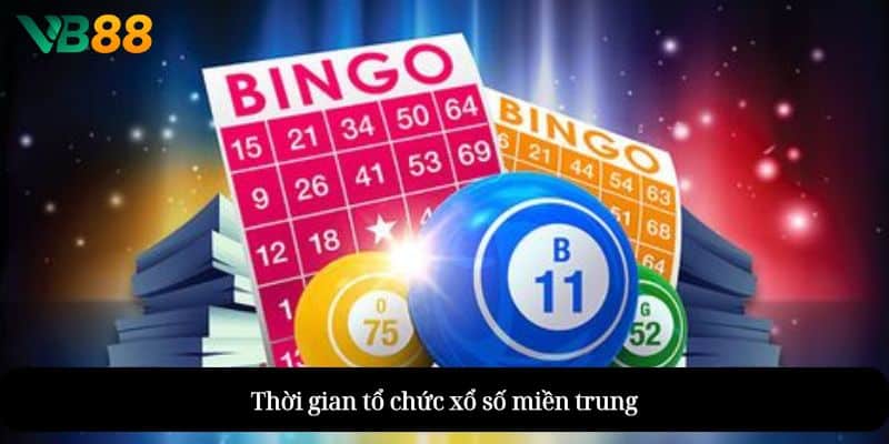 mấy giờ xổ số miền trung